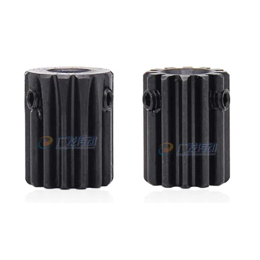 1 Mod 45# Steel Spur Gear 10T-50T Bore 4mm-25mm Pinion Gear with Step Motor Gear