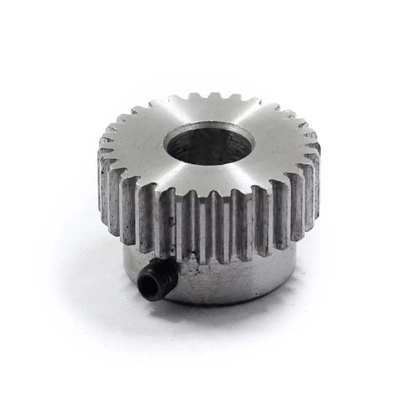 Mod 1 Steel Pinion Gear Spur Gears 12-30 Teeth 6-15mm Bore With Screw Hardened