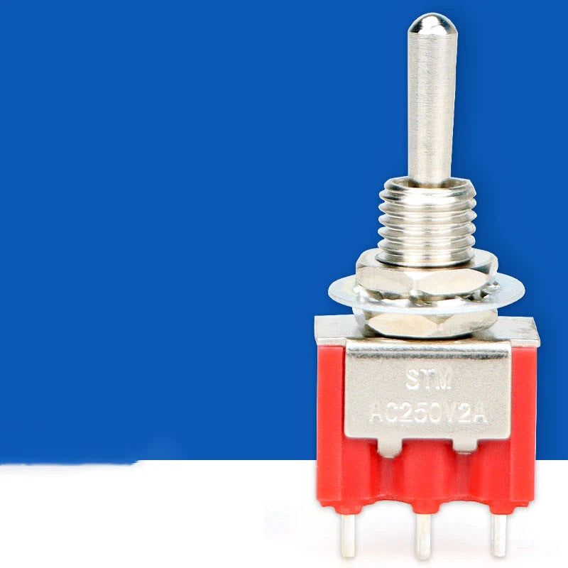 On/Off Metal Toggle Switch AC 125V/250V — MTS-102 103 202 203