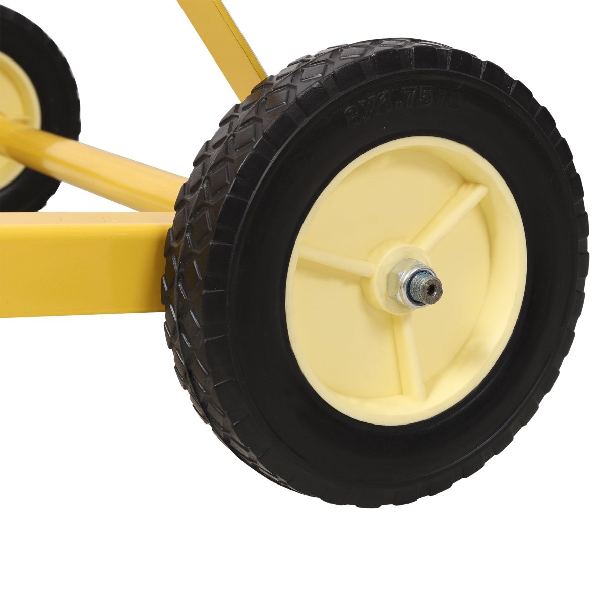 Drywall panel lift for walls, Load capacity 150LBS Heavy Duty Drywall Lifter, Use for drywall, OSB, plywood, insulation, cement board. Yellow Color - HomeDIYer