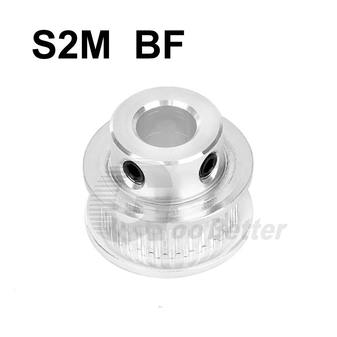 S2M 10mm Timing Belt Smooth Tooth Drive Pulley 70T 72T~80T Bore=5mm~25mm w Step