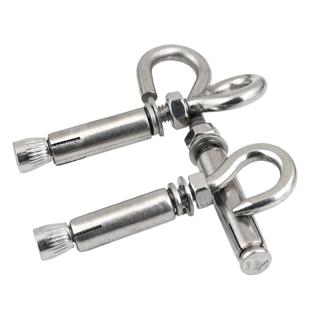 Concrete Eye Bolt Expansion Anchors — M6 M8 M10 M12 Hook Bolts for Concrete Walls