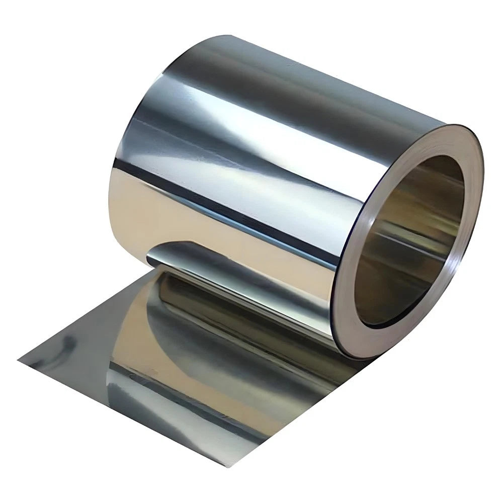 1M 304 Stainless Steel Band Sheet Foil Thin Steel Plate Strip 0.005-0.5mm Thick