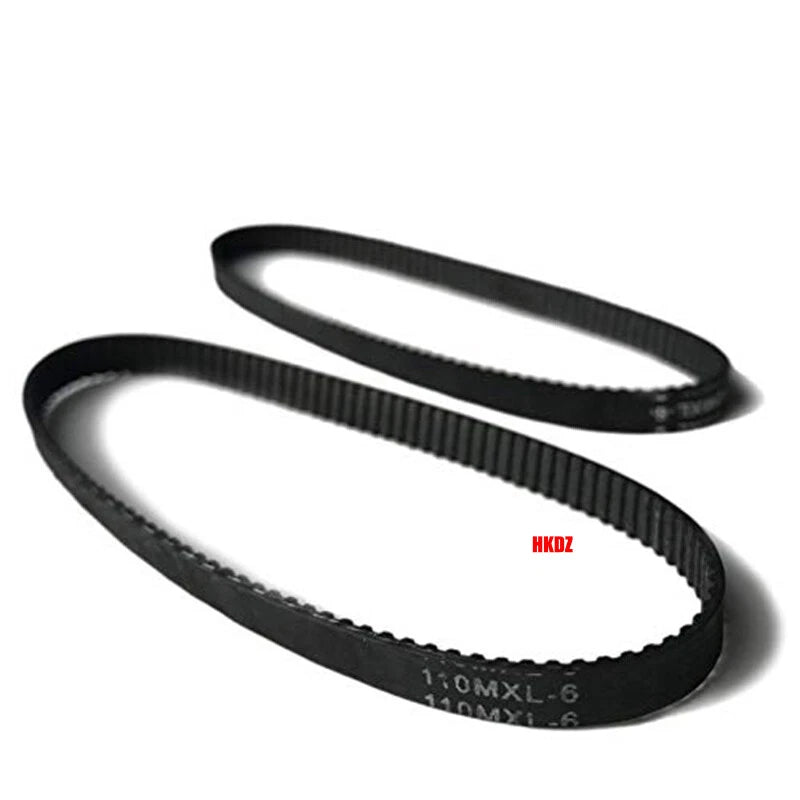 MXL Closed Loop Timing Belt 6mm Wide — B100 to B450 for CNC & 3D Printer