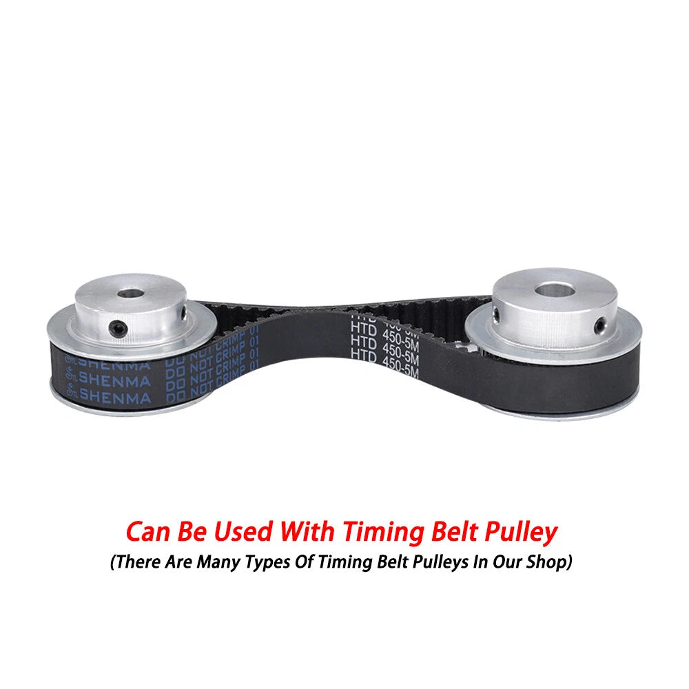 HTD 5M Timing Belt 20mm Wide Closed Loop — 175mm to 3770mm | Rubber Drive Belt for CNC, 3D Printer & Pulley Systems