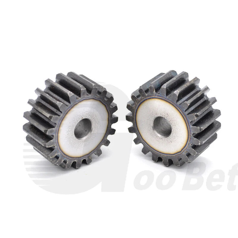 Mod 2.5 Spur Gear C45 Steel 12 to 100 Tooth Motor Pinion Cogwheel Hardened Flat