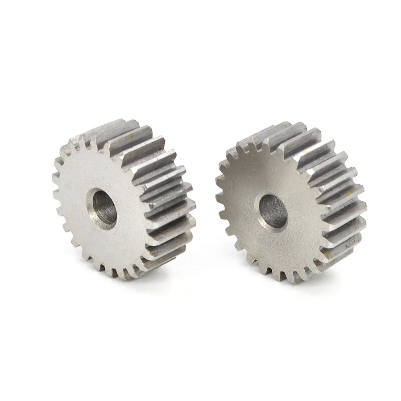 Spur Gear 45# Steel Transmission Gear 1 Module 27 Teeth Pinion Motor Gear