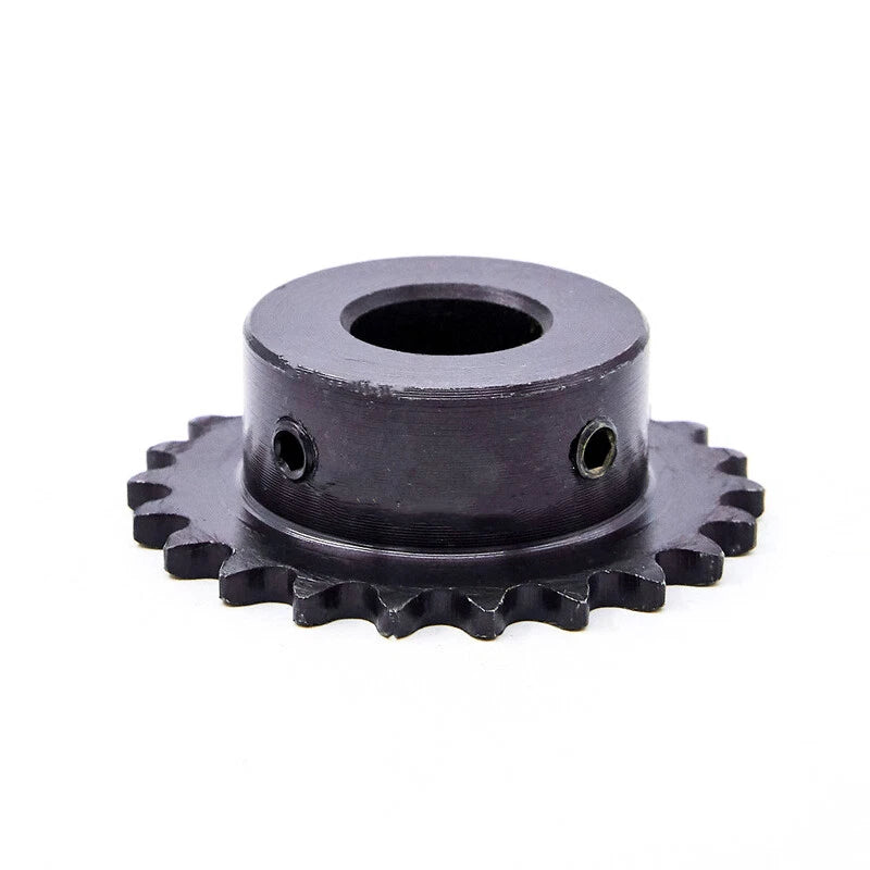Roller Chain Sprocket 1/4" Transmission Sprockets 24~30 Teeth 45# Steel Blacken