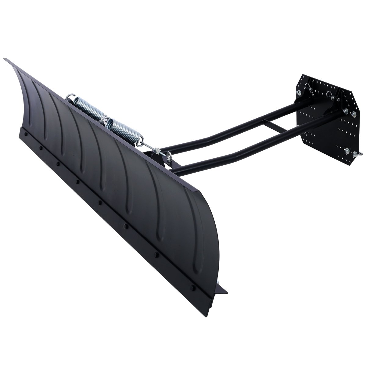 UNIVERSAL UTV SNOW PLOW KIT,Plow System ,Steel Blade Complete Universal Mount Package 72in - HomeDIYer