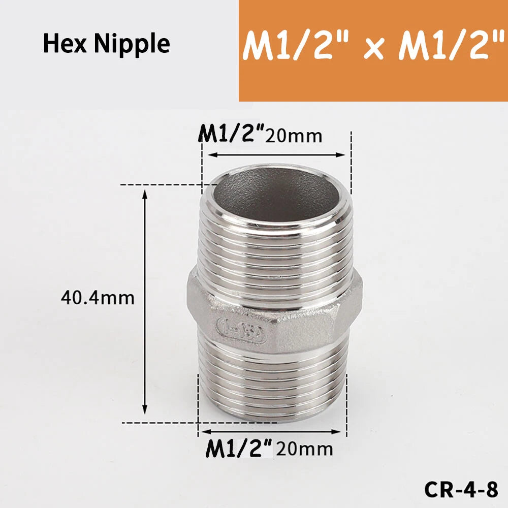 Pneumatic Push to Connect Fittings — Elbow, Tee, Straight & More | Stainless Steel Air Line