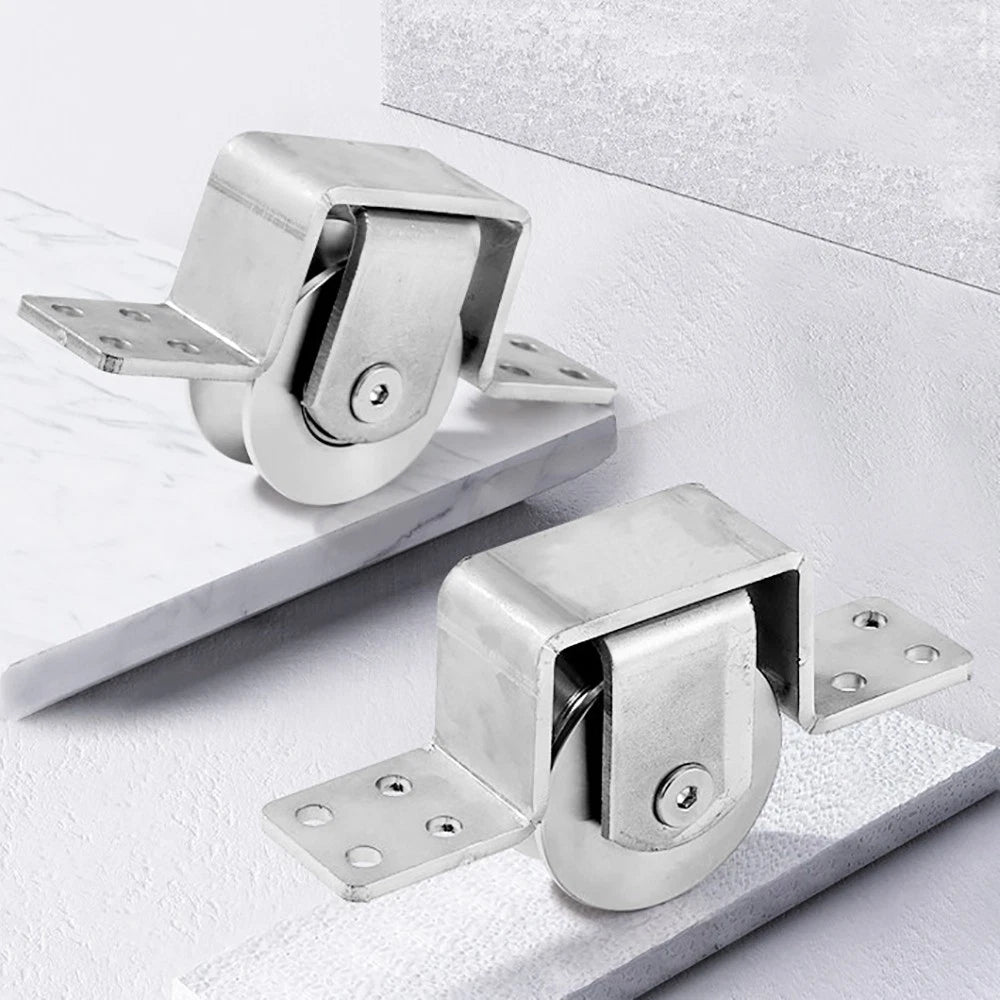 Stainless Steel Pulley Groove 22mm Sliding Door Roller Runner Wheel Track Pulley