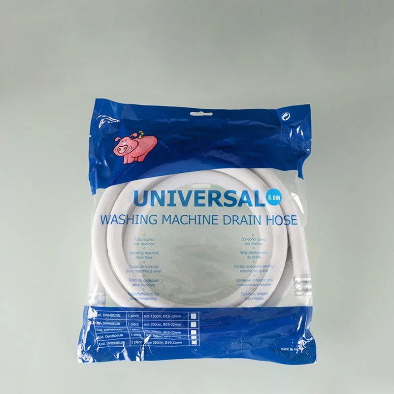 Washing Machine Water Inlet Hose – PVC Extension Pipe with 4-Point Screw Connector (0.6–5 m)