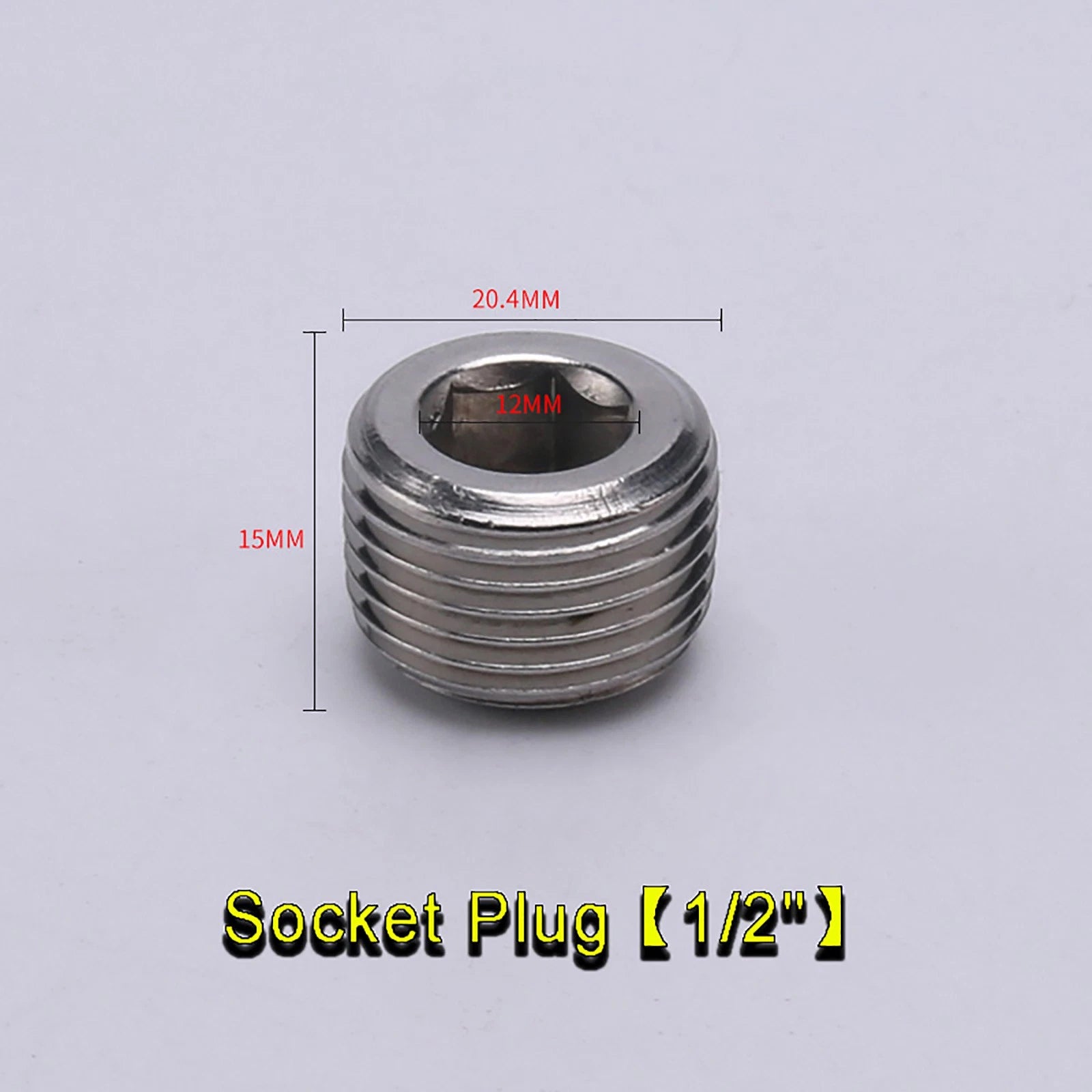 Stainless Steel BSP Pipe Fittings – Socket Plug, Hex Plug & Hex Cap 1/4" to 2"