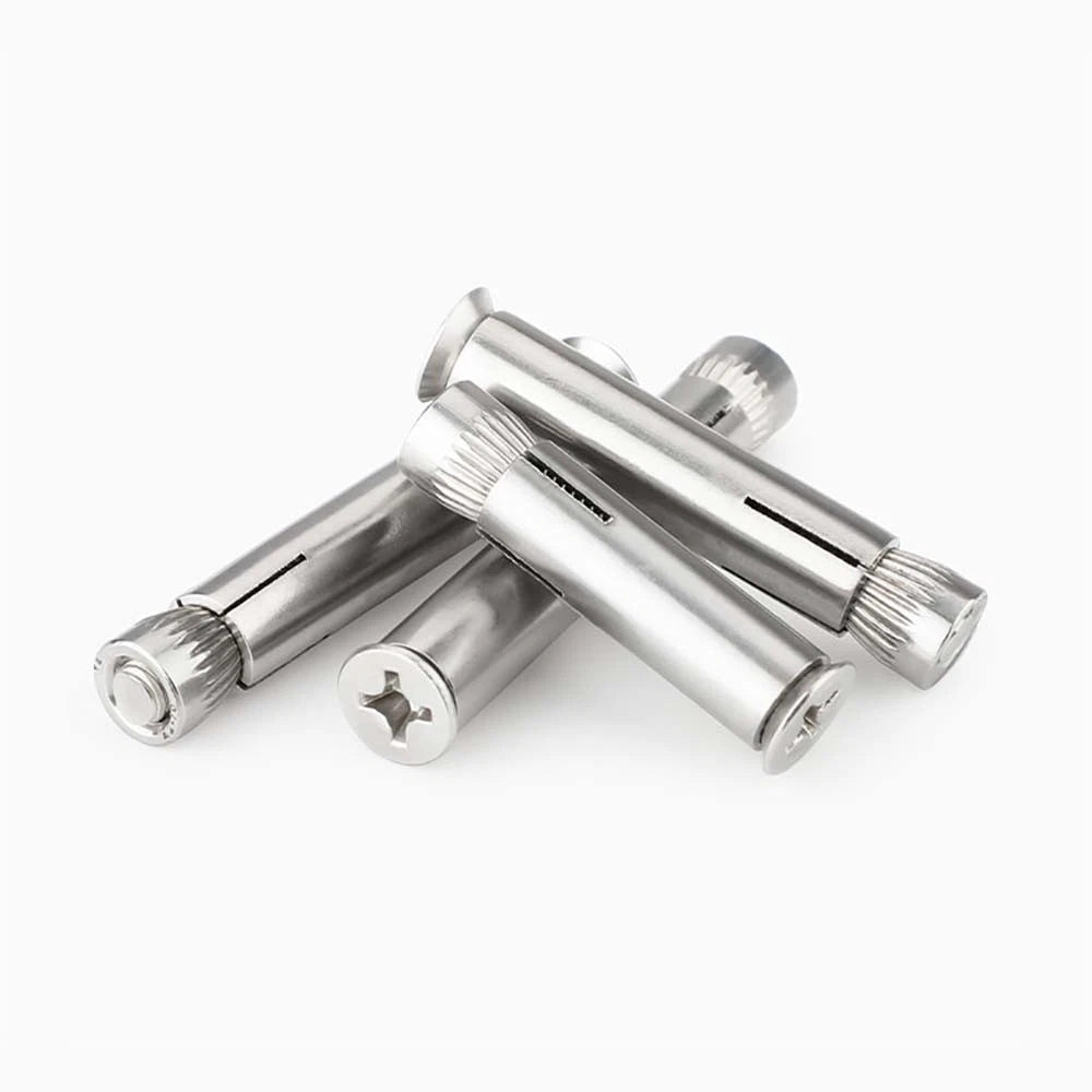 Sleeve Anchor Countersunk Phillips Expansion Bolts M6–M12 | 304/201 SS & Zinc