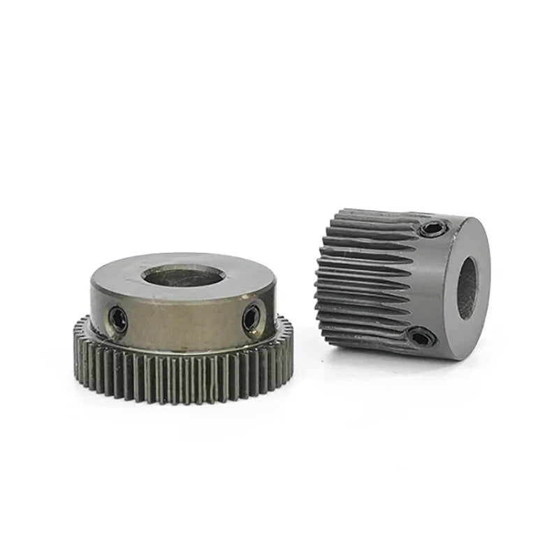 0.5 Mod 20-72 Teeth Rigid Aluminum Spur Gear Pinion Gear Motor Gear Bore 4-18mm