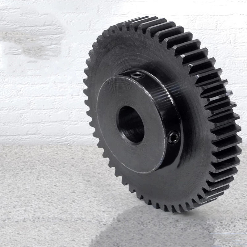 Mod 1.5 Steel Pinion Gear Spur Gears 15-80 Teeth 5-30mm Bore With Screw Hardened