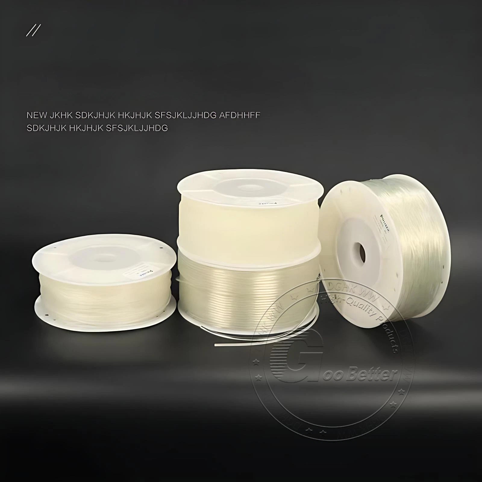 PU Round Drive Belts — Polyurethane, Smooth & Rough Surface, 2mm–12mm Diameter