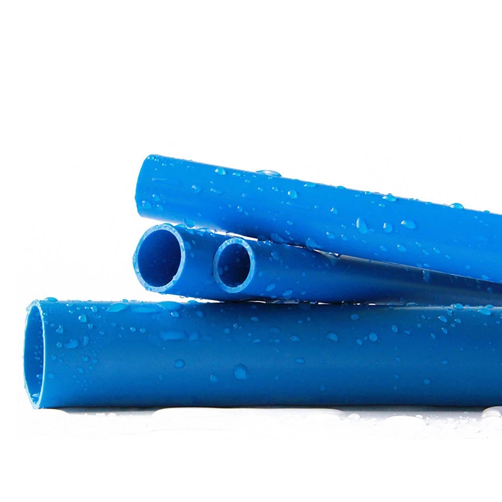 Blue PVC Solvent Weld Pipe 20mm–110mm | Plumbing Tube 200mm & 500mm Lengths