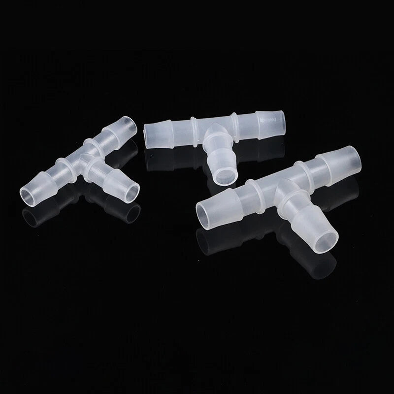 T-Shape & Y-Shape Plastic Hose Joiner Connector | 1.6mm–15.8mm Tubing Barb Fitting
