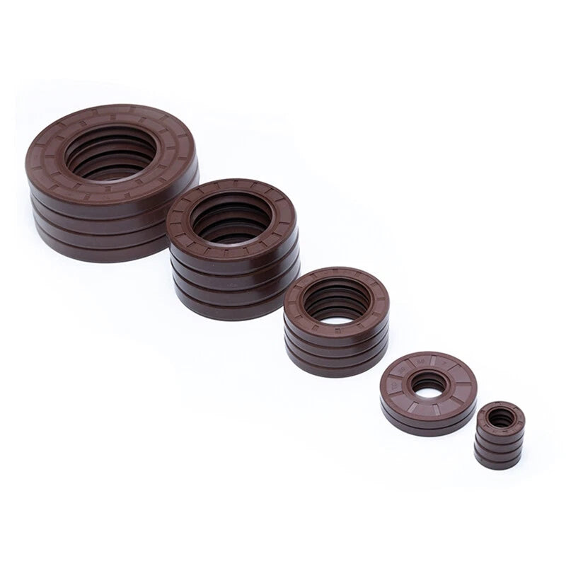 FKM Rotary Shaft Oil Seal TC Double Lip with Spring — ID 62–75mm, -30°C to 250°C