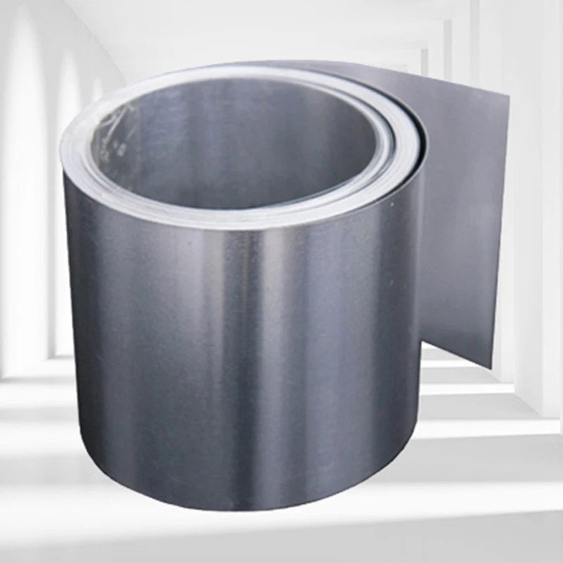 304 Stainless Steel Band Metal Foil Flake Thin Steel Plate Thickness 0.015mm-1mm