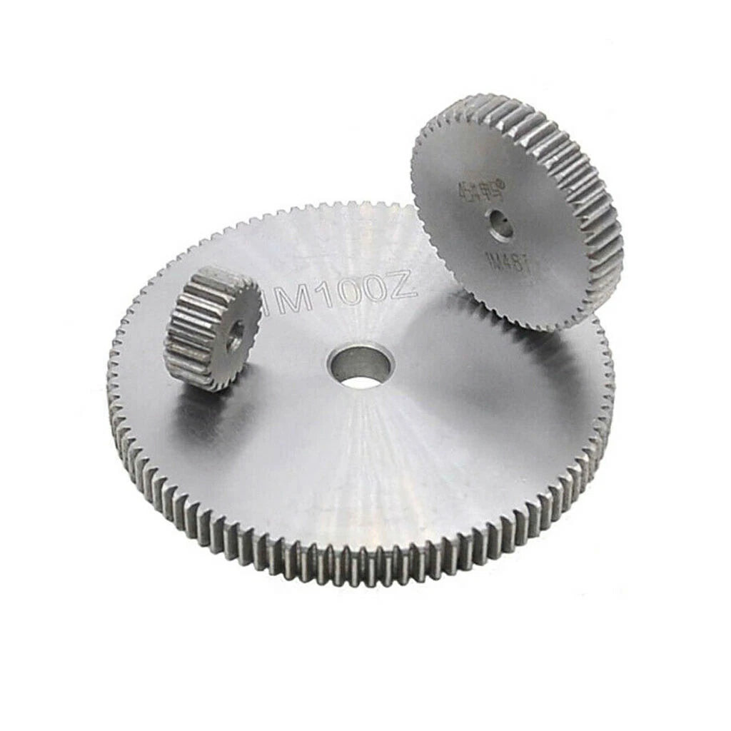 1 Mod 45# Steel Spur Gears Pinion Gear Thickness 10mm 12-160 Teeth For 3D CNC