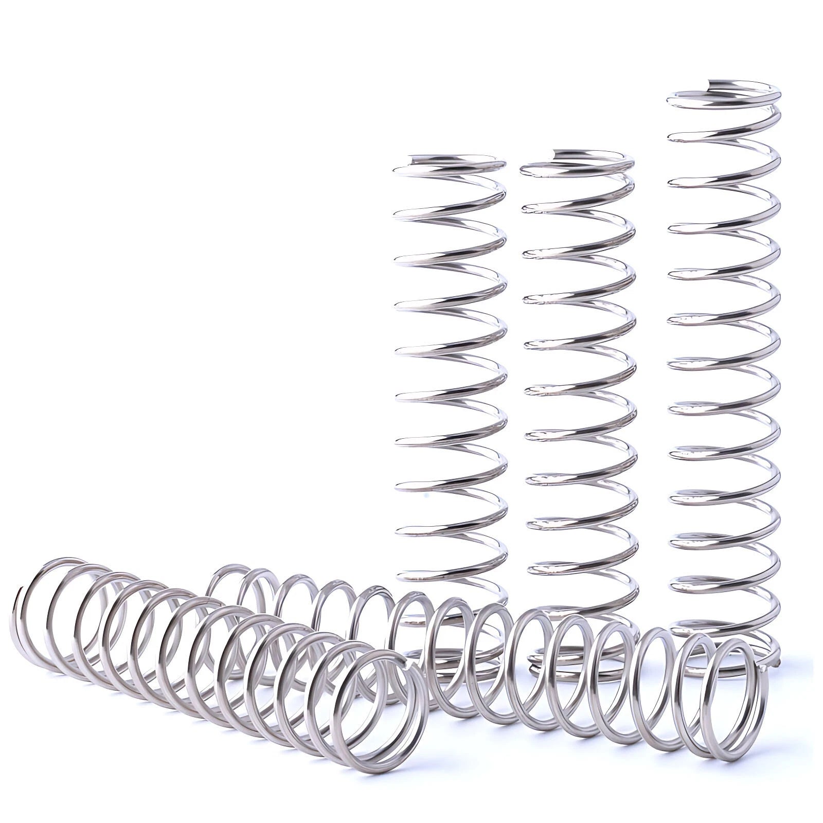 0.5/0.6mm Wire Dia Compression Spring 304 Stainless Steel Pressure Small Springs