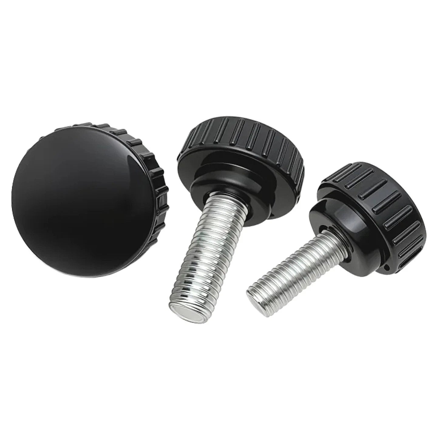 M3-M8 A2/304 Stainless Steel Plastic Knob Thumb Screws Hand Twist DIY Machinery