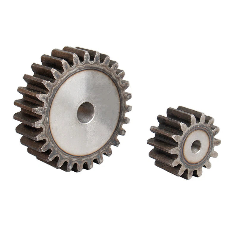 Spur Gears Pinion Gear 1.5/2.5/3/4/5 Mod Transmission Gears 45# Steel Flat Gears