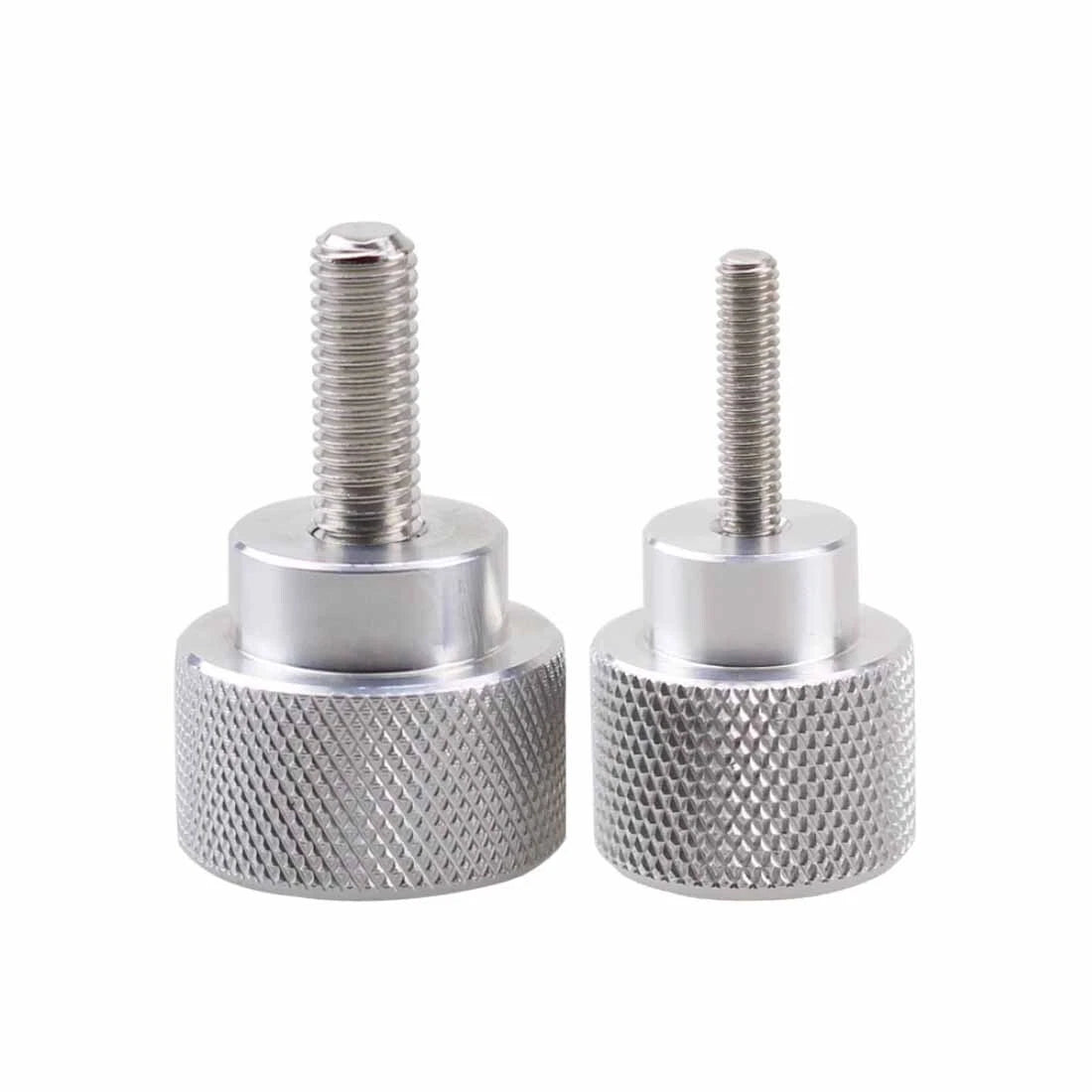 M6 M8 M10 M12 Aluminum Knurled Thumb Screws Stainless Steel Hand Turn Knob Bolts