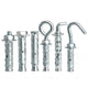 Galvanized Masonry Concrete Expansion Bolts — M6 M8 M10 M12 Wall Anchor Screws