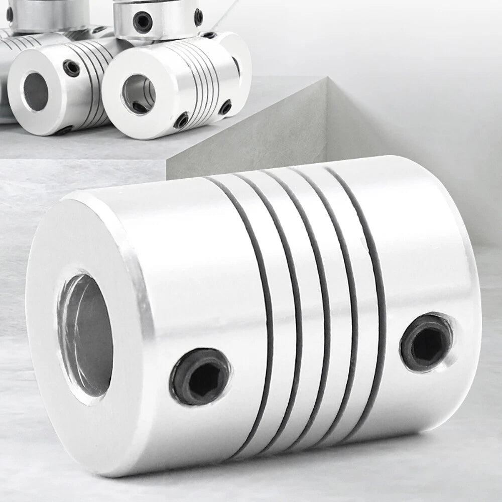 D15*L20 Flexible Shaft Coupling Rigid CNC Motor Coupler 3D Printer 2/3/4~6.35mm