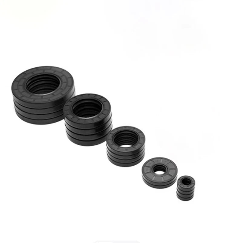 Nitrile Rubber TC Skeleton Oil Seal — Double Lip Shaft Seal | ID 34–427mm