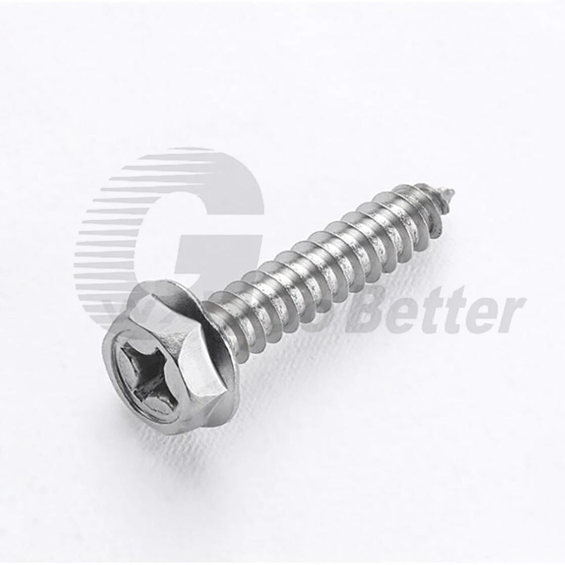 M3 M4 M5 M6 A2 Stainless Hex Flange Self Tapping Screws – Phillips Drive