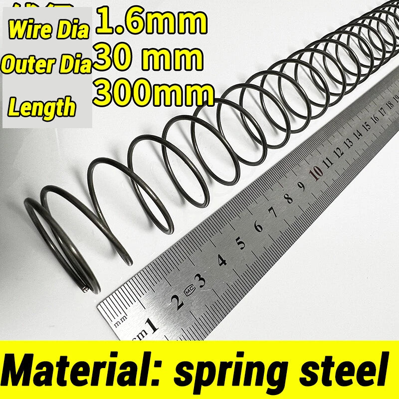 Compression Spring Various Size 2-60mm Diameter & 300mm Length Pressure Small