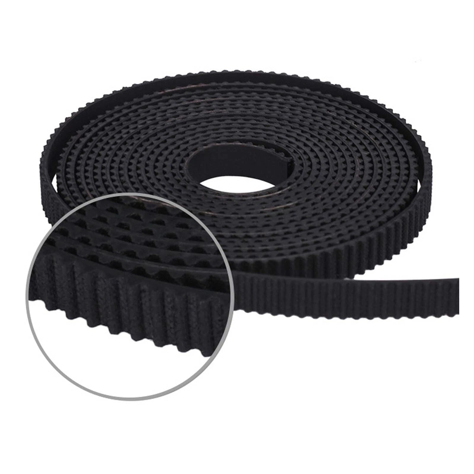 Open-End Timing Belt — 2GT S2M 3M 5M 8M MXL XL L | 6–30mm Wide, Cut to Length