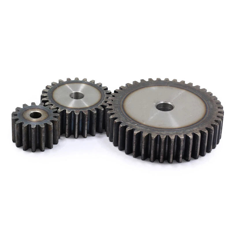 2.5 Mod Spur Gears Pinion Gear Teeth 10~30 Transmission Gear 45# Steel Flat Gear