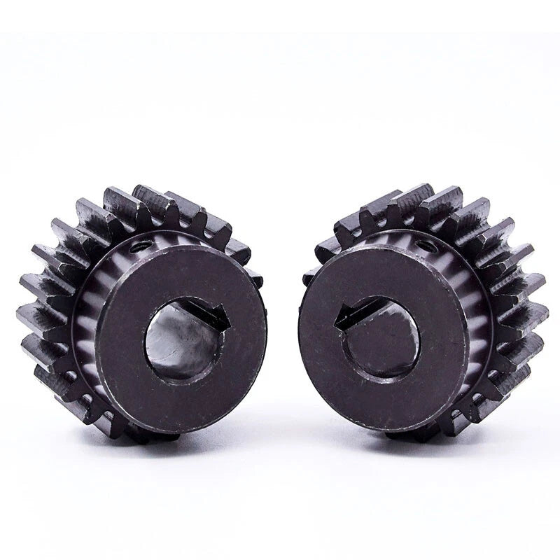 1 Mod Spur Gear 45# Steel Transmission Gear Teeth 40T~55T With Step Motor Gear