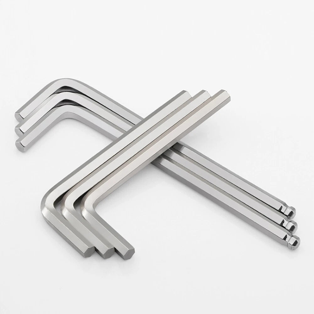 0.7mm-17mm Allen Keys Hexagon Key Hex Wrench Extra Long 5mm 6mm 8mm 10mm 14mm
