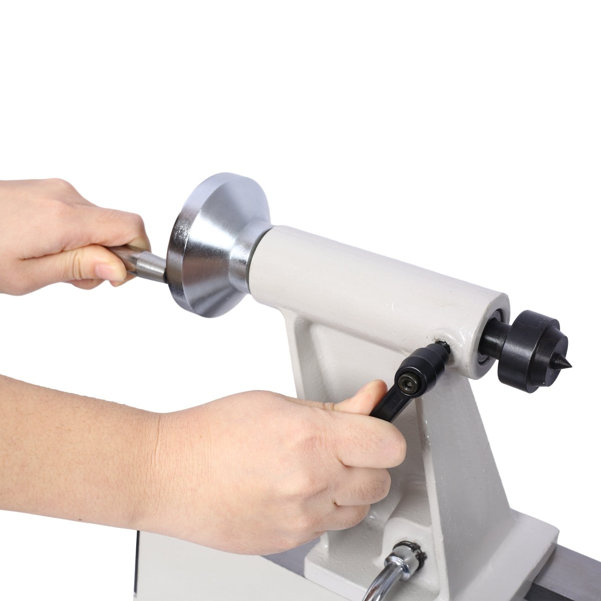 12" x 18" Wood Lathe, Benchtop Wood Lathe Machine 3/4 HP Infinitely Variable Speed 650 - 3800 RPM for Woodworking, Woodturning - HomeDIYer