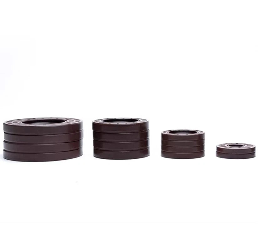 TC Skeleton Oil Seals FKM Double Lip Rotary Shaft Seal ID 50–52mm