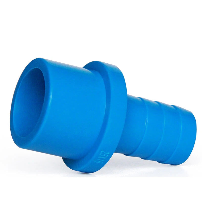 5mm to 63mm Hose Nozzle PVC Plastic Pipe Fittings Barb Connectors Sleeve Blue