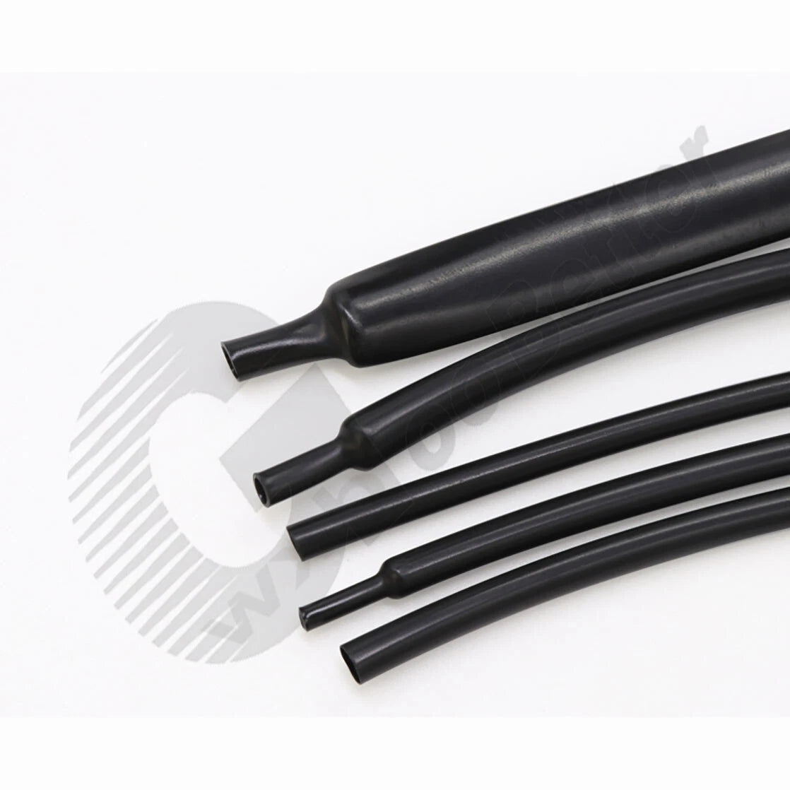 Heat Shrink Tubing 2:1 Polyolefin — φ0.8mm to φ20mm, Black & Clear, 1m–50m