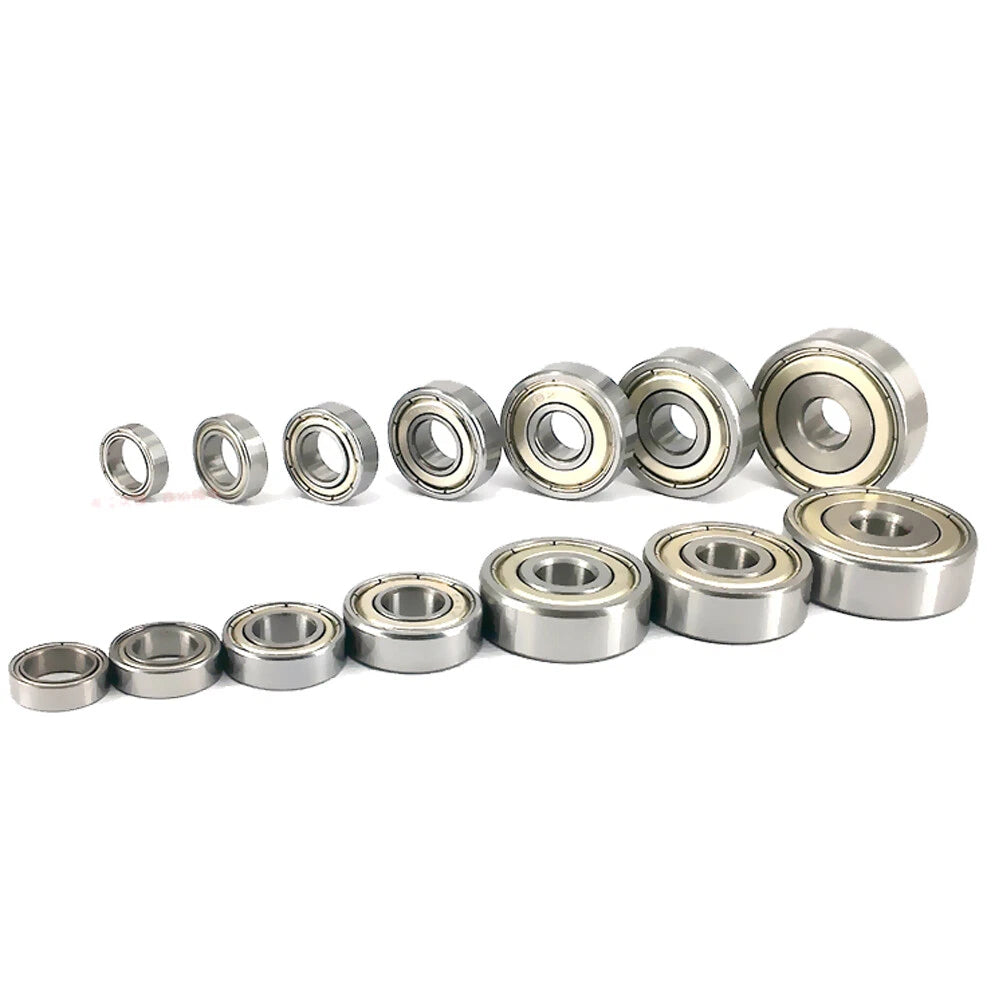Bore 2 to 40mm Miniature Deep Groove Ball Bearings Shielded Bearings NO.6 Series