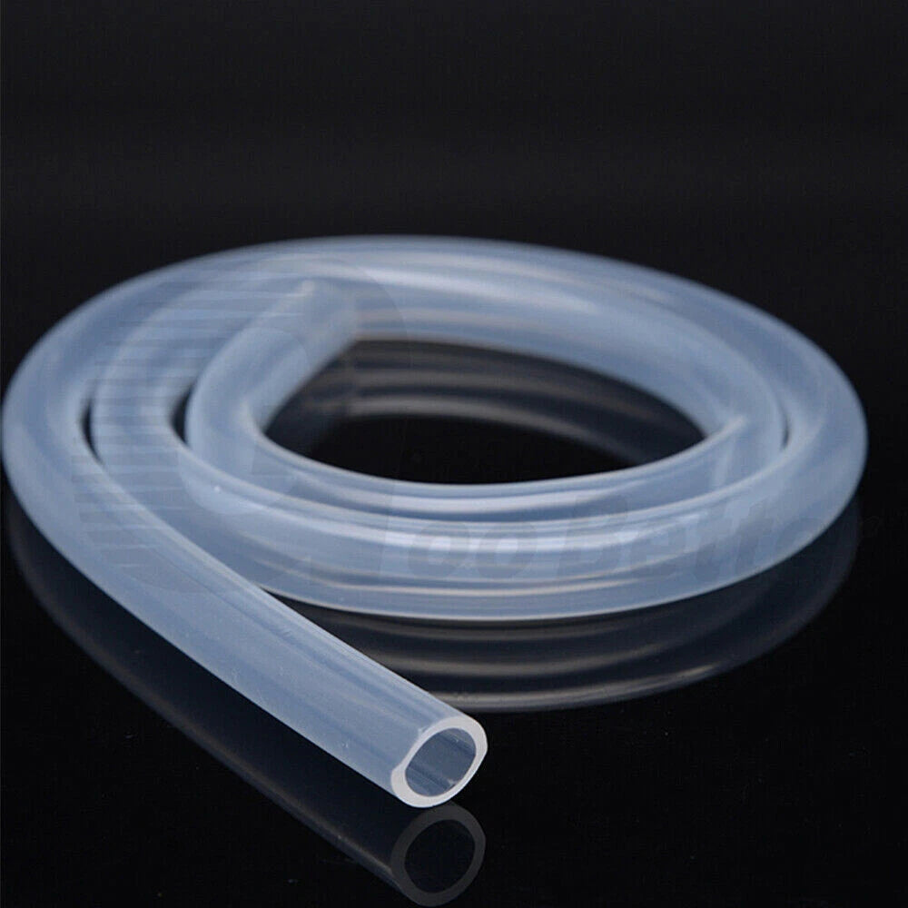 5 Meters Translucent Silicone Rubber Tubing Beer Wine Milk Hose Pipe Food Safe