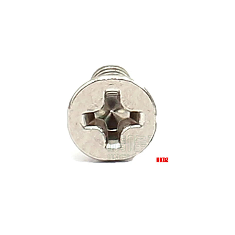 4#40 Countersunk Machine Screws – Phillips or Hex Drive, Stainless or Carbon Steel (Nickel/Black Zinc)