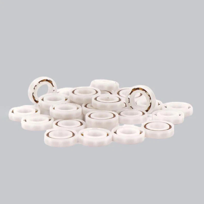 POM Plastic Bearing Double Seal Glass Ball Thin-walled Bearings ID 10/12/17-40mm