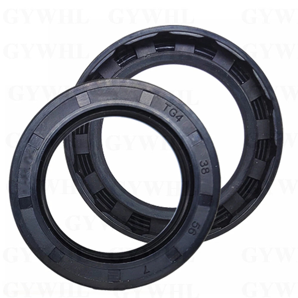 TC Oil Seal NBR Nitrile Double Lip with Spring — Rotary Shaft Seal (40–55mm ID)