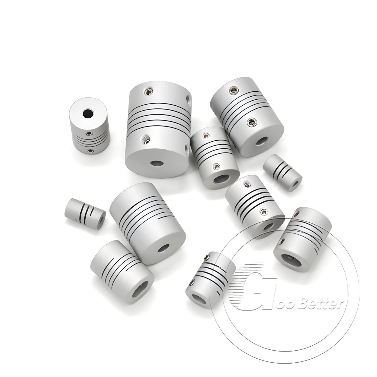 Flexible Shaft Coupling Coupler Stepper Motor CNC 3D Printer D 20mm, Bore 3-12mm