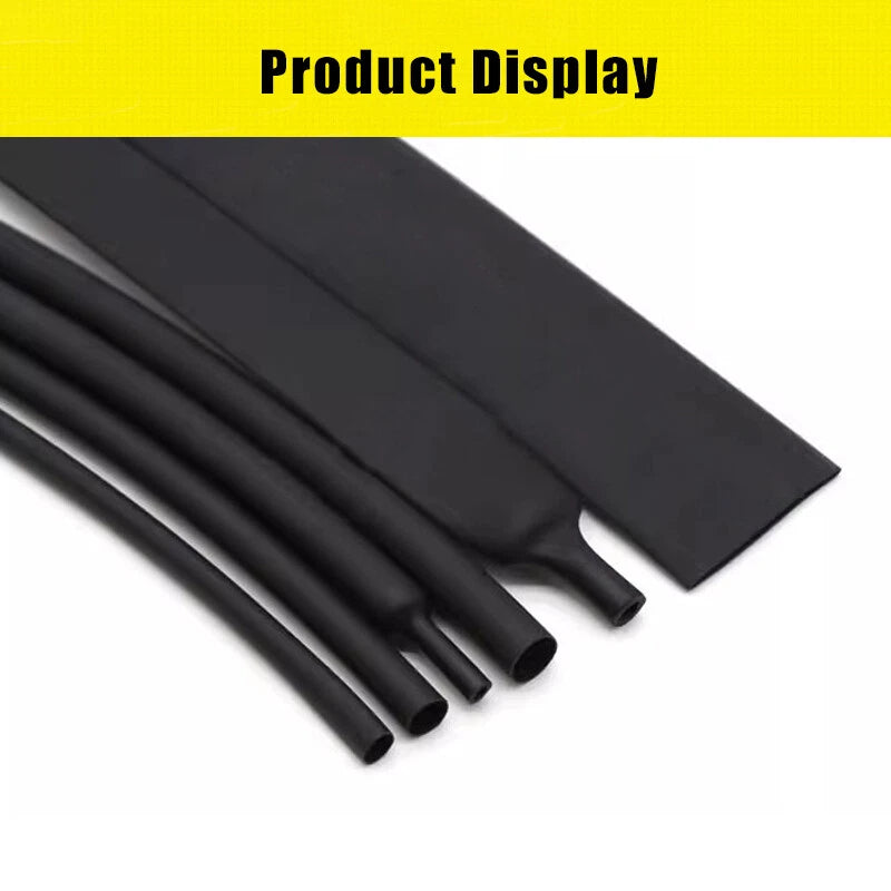 3:1 Heat Shrink Tubing Non-Adhesive — Φ1.5mm to Φ50mm Electrical Wire Sleeving